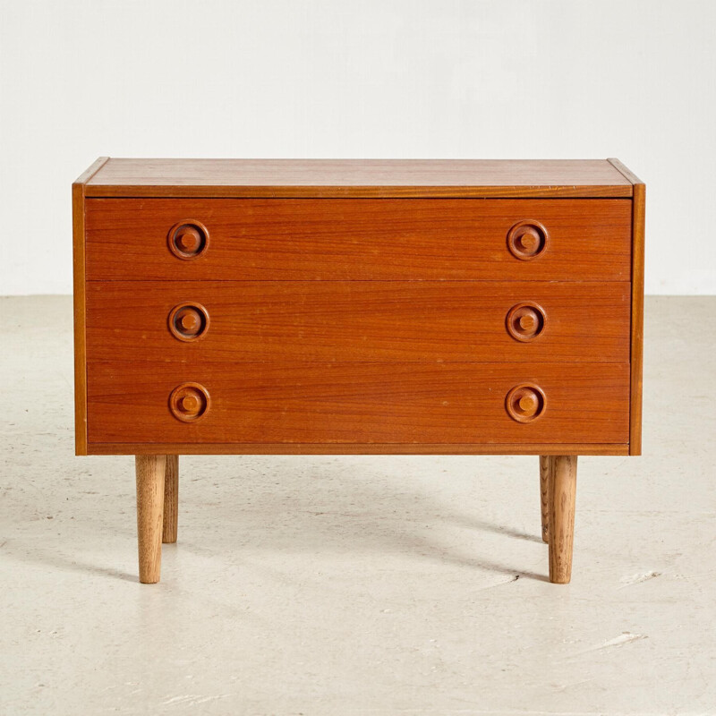 Vintage Teak Chest of Drawers