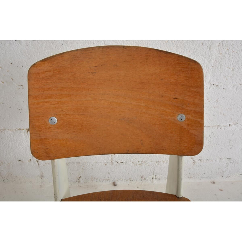 Vintage chair model metropole 305 "Standard" by Jean Prouvé 1950s