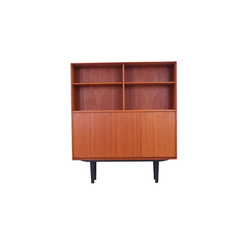 Estante de livros Vintage Scandinavian teak de Bertil Fridhagen e Bodafors, 1960.