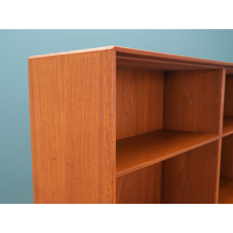 Libreria scandinava vintage in teak di Bertil Fridhagen e Bodafors, 1960.