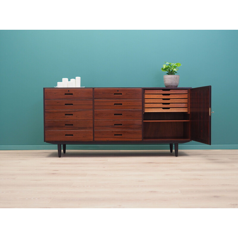 Vintage Rosewood chest of drawers by Kai Winding, Danish 1970s