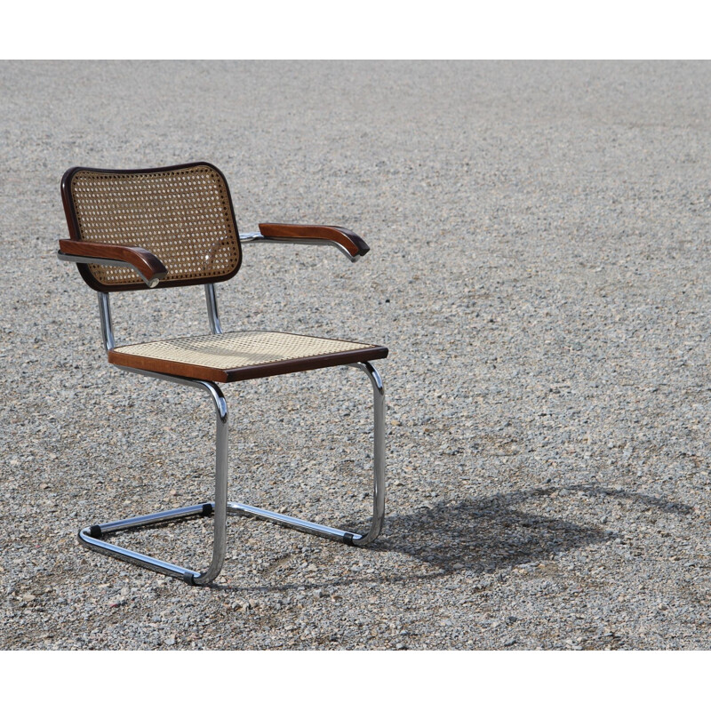 Set of 6 vintage B 64 armchairs by Marcel Breuer