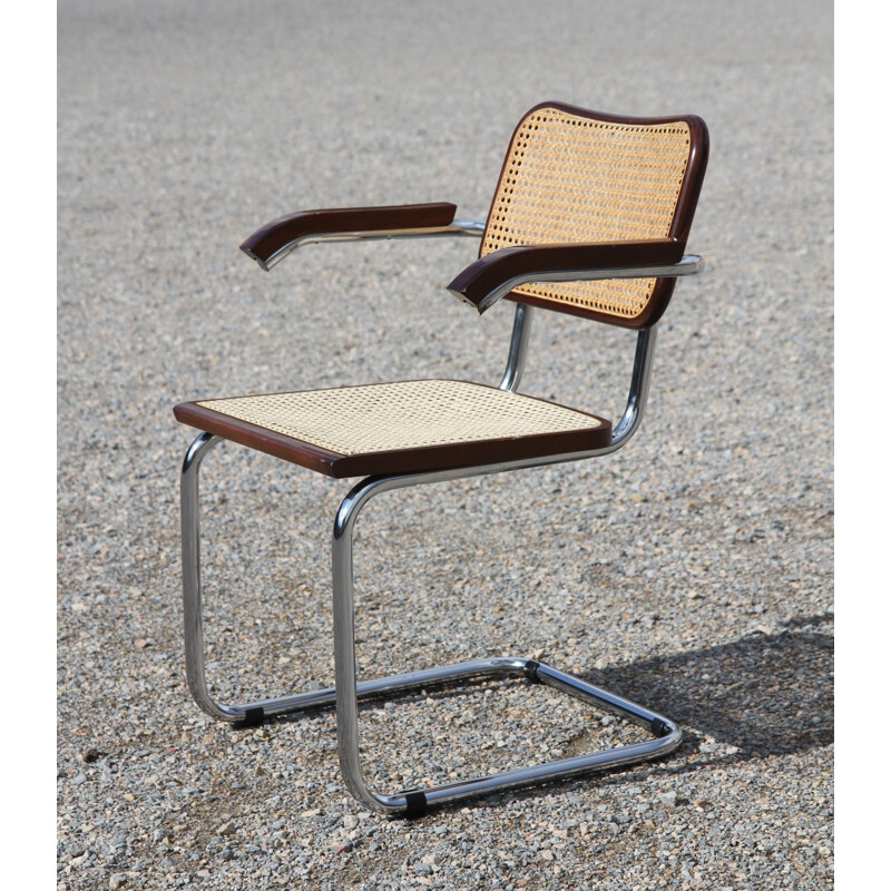 Set of 6 vintage B 64 armchairs by Marcel Breuer