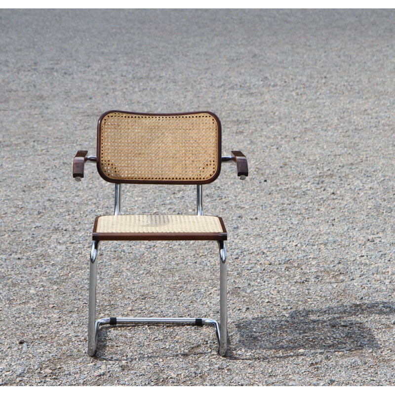 Set of 6 vintage B 64 armchairs by Marcel Breuer
