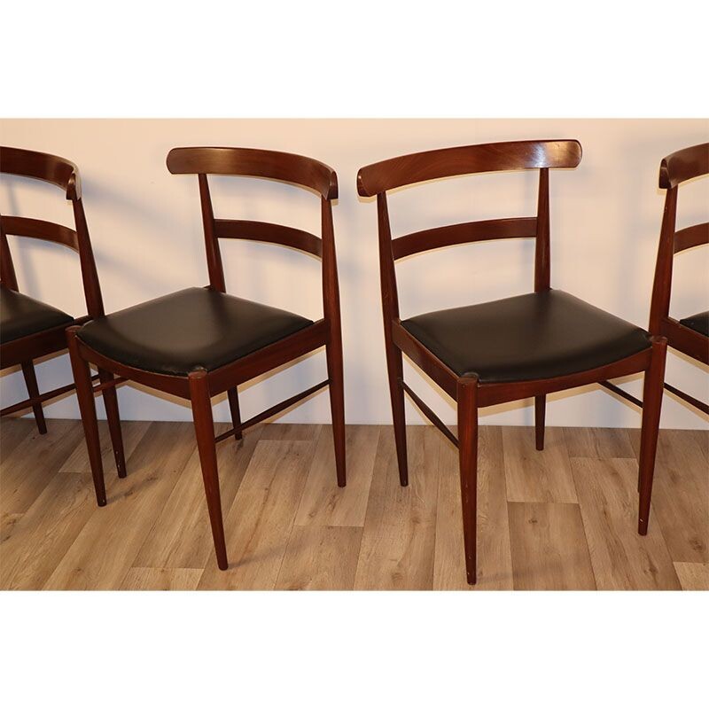 Chaise design scandinave Flore (Lot de 4 chaises)