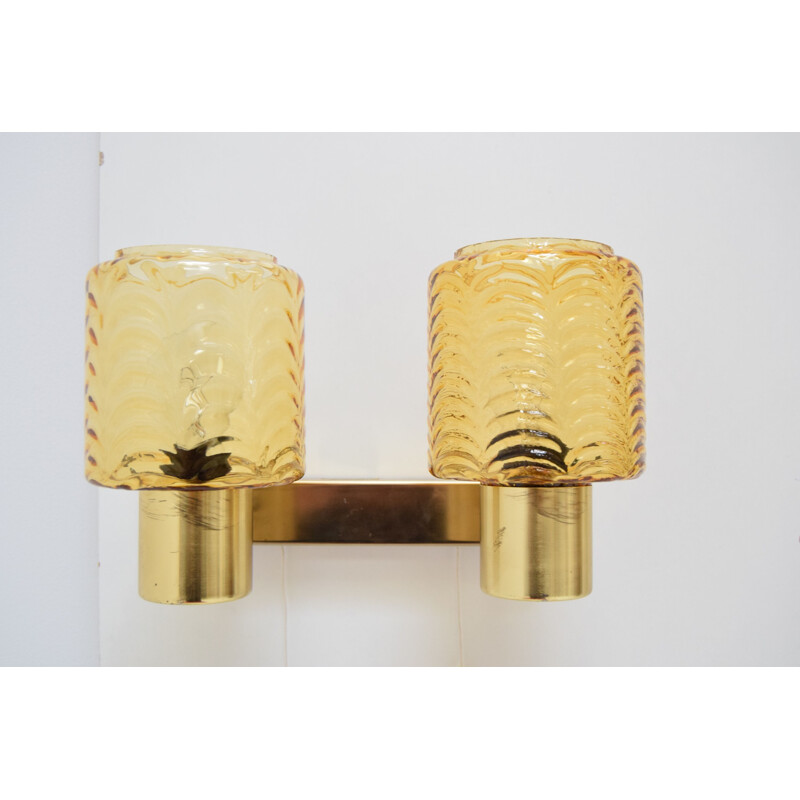 Pair of vintage Wall Lamps By Kamenicky Senov, Czechoslovakia 1960s