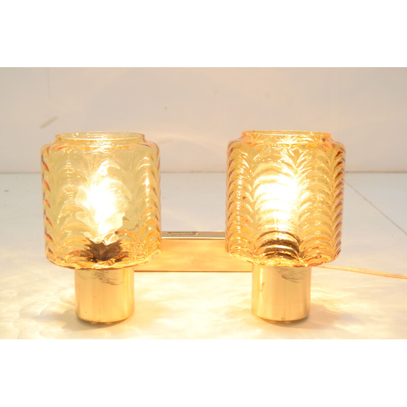 Pair of vintage Wall Lamps By Kamenicky Senov, Czechoslovakia 1960s