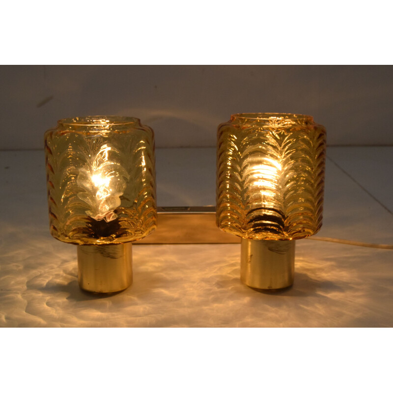 Pair of vintage Wall Lamps By Kamenicky Senov, Czechoslovakia 1960s