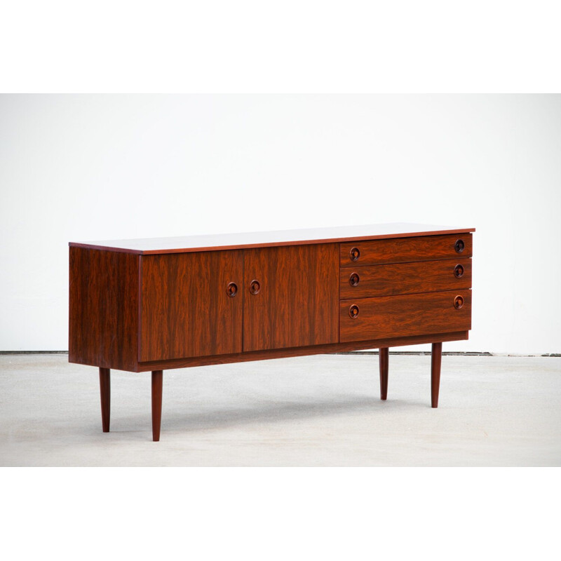 Enfilade vintage en palissandre, Scandinave 1960