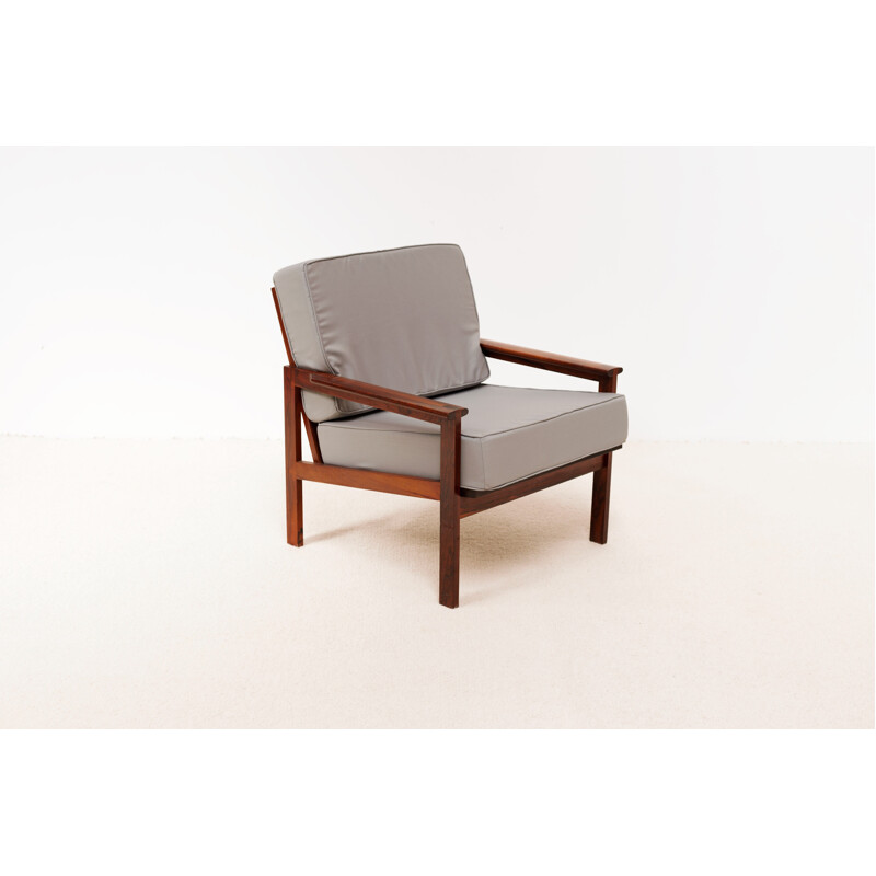 Fauteuil vintage de Illum Wikkelso, Danois