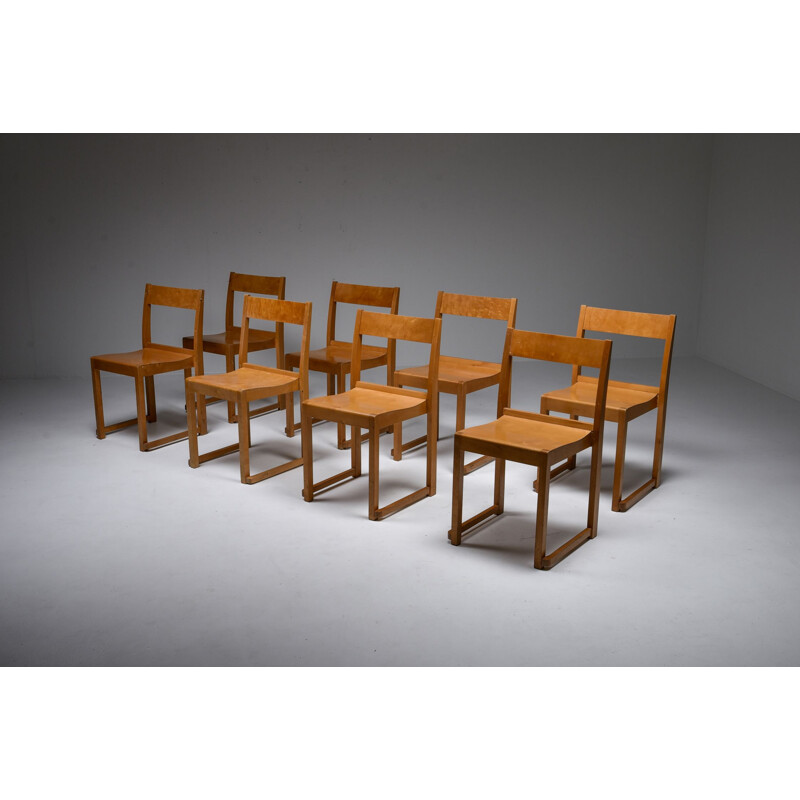 Vintage Sven Markelius "Orchestra" Chairs, Sweden 1930s