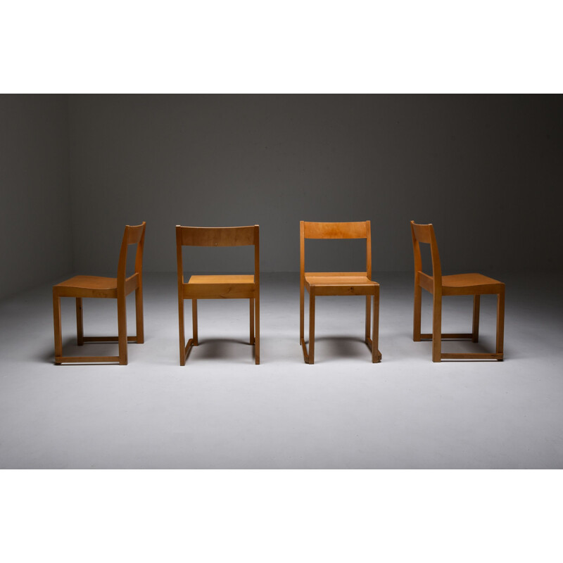 Vintage Sven Markelius "Orchestra" Chairs, Sweden 1930s