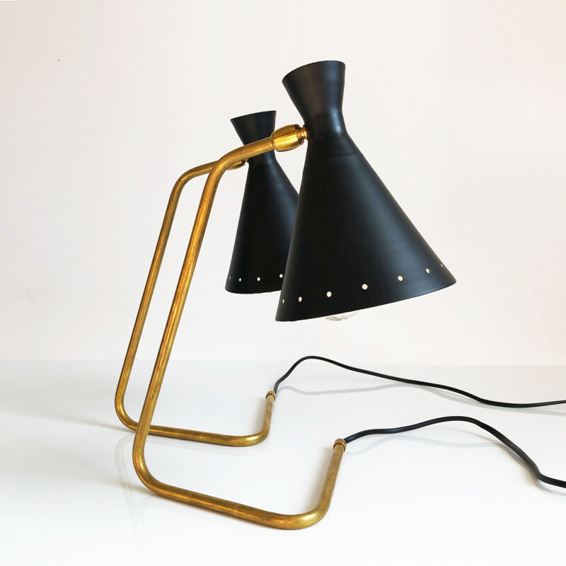 Paire de lampes vintage "cocottes", Italiennes 1950