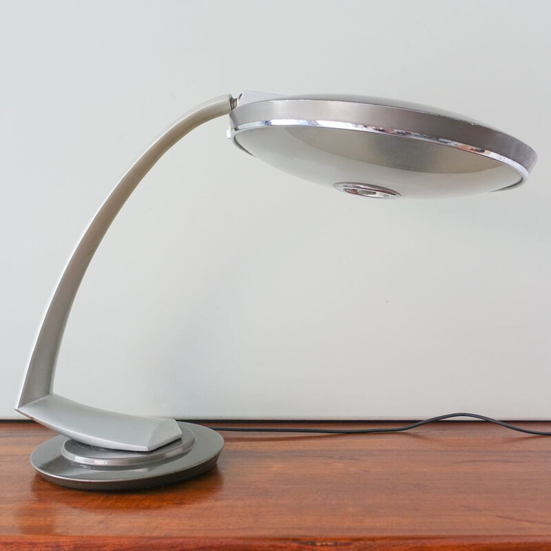 Lampe de bureau vintage Boomerang 2000  par Luis Perez de la Oliva pour Fase 1960
