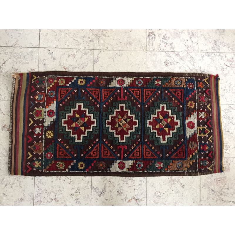 Tapis vintage kilim velouré 1930