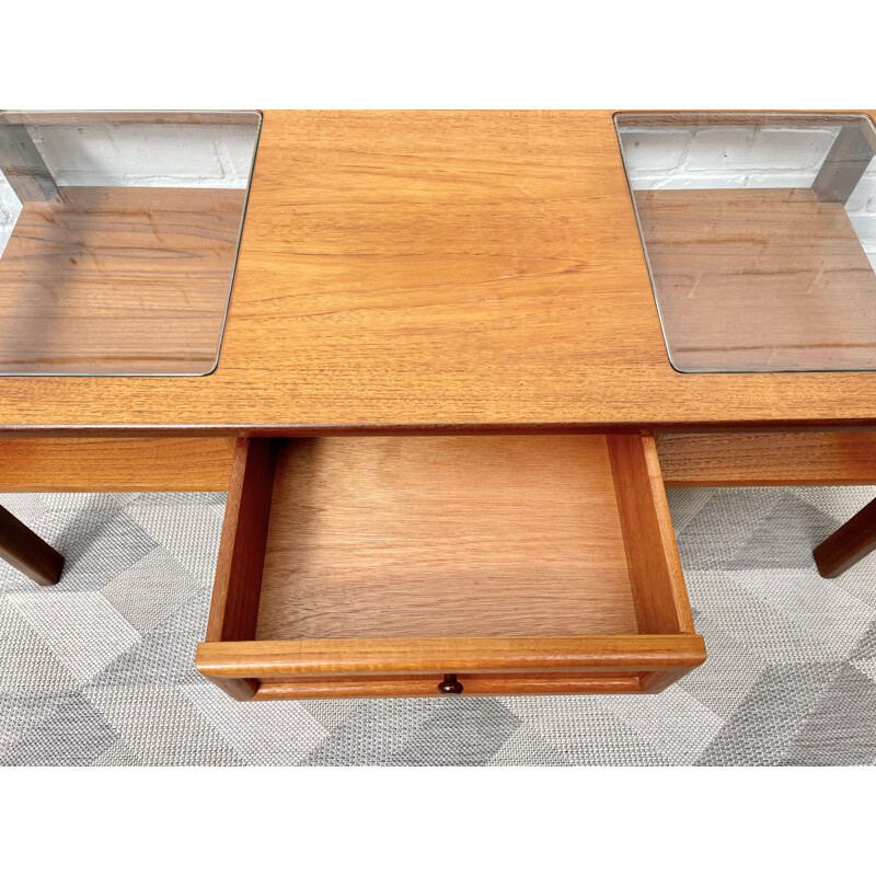 Vintage Teak G Plan Coffee Table with Drawer 1980s