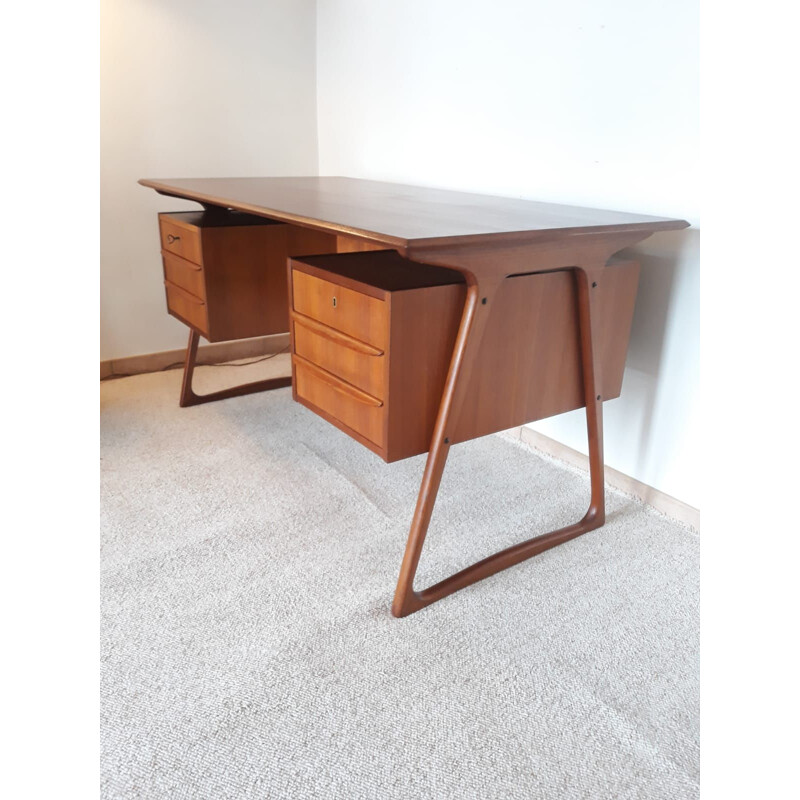 Vintage teak desk, Danish 1960s