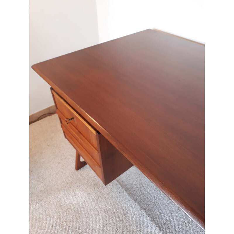 Vintage teak desk, Danish 1960s