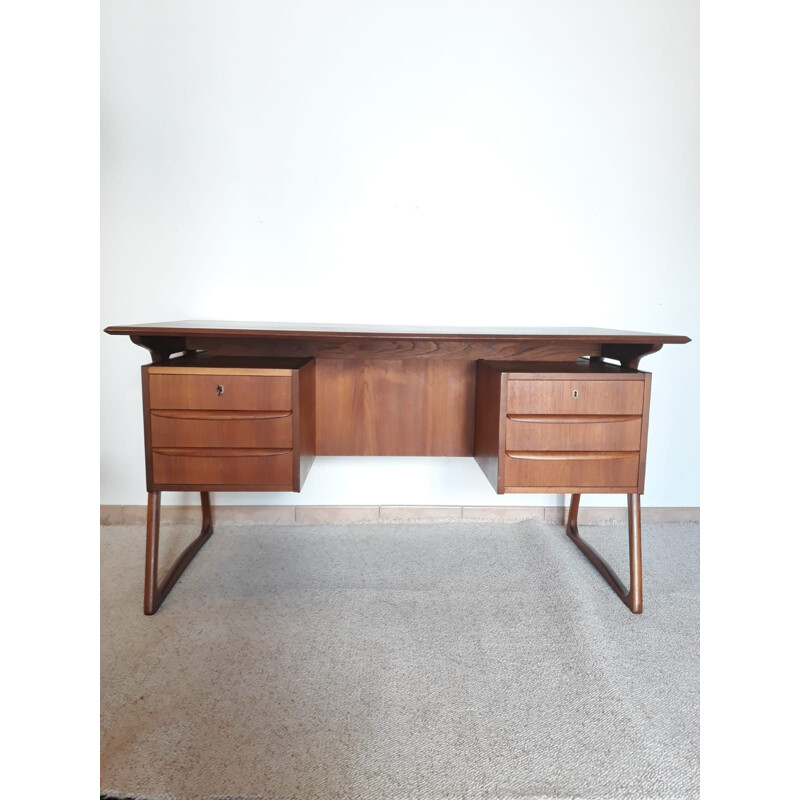 Vintage teak desk, Danish 1960s