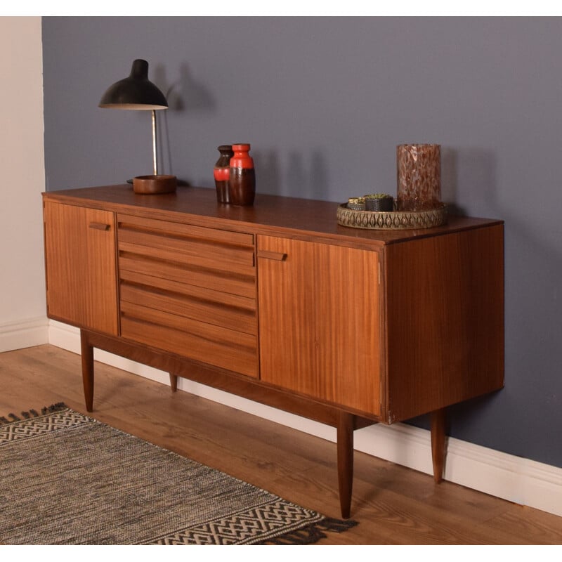 Vintage Teak White & Newton Sideboard 1960s