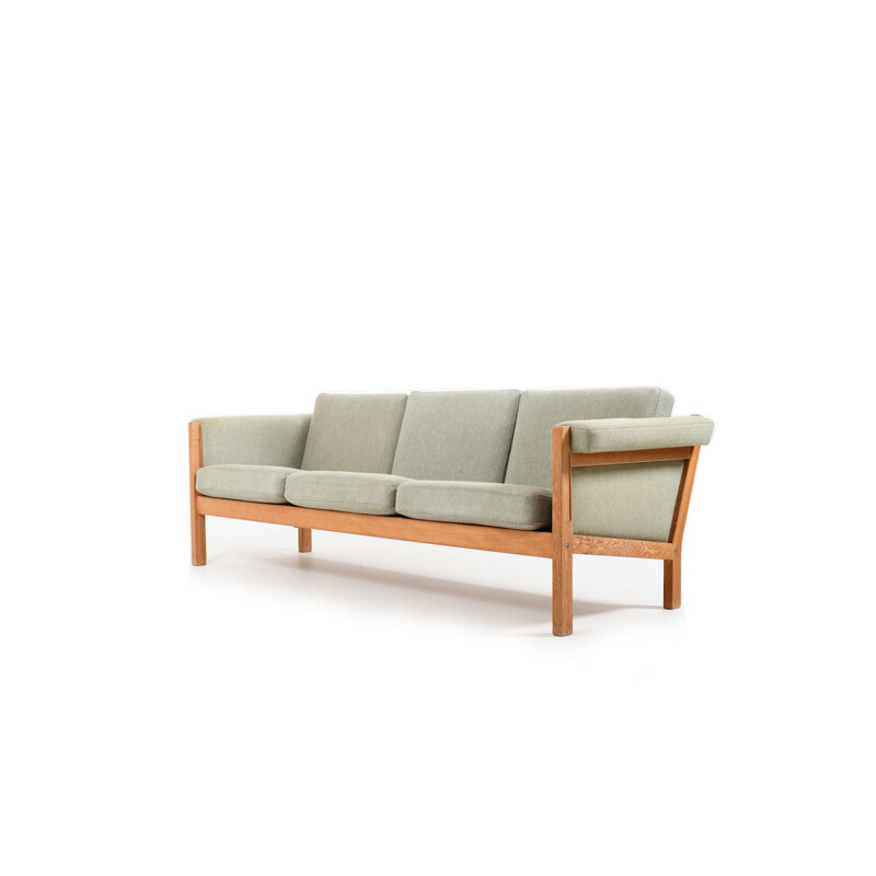 Vintage GE-40 3 Sofa in solid Oak by Hans J. Wegner for Getama