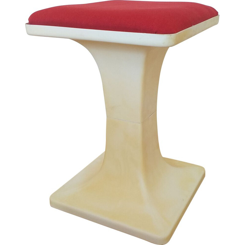 Vintage Tulip Stool or Tabouret, Germany 1970s