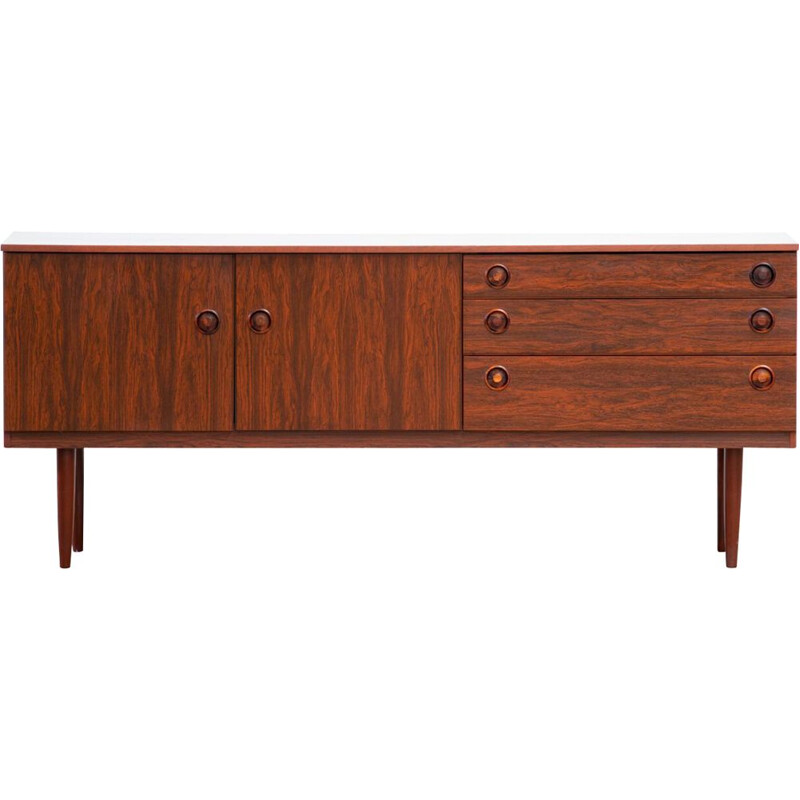 Enfilade vintage en palissandre, Scandinave 1960