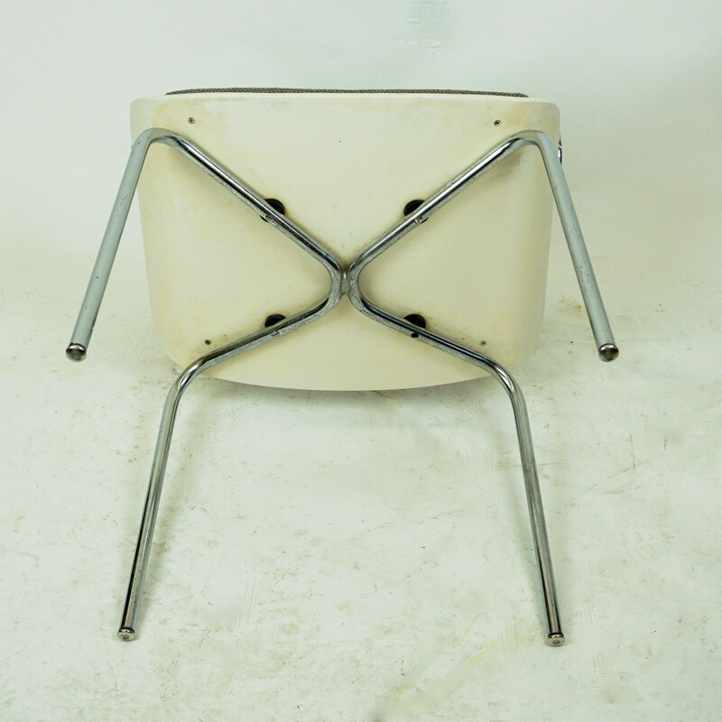 Conjunto de 4 cadeiras de secretária ou vintage de Eugen Schmidt, Alemanha 1960