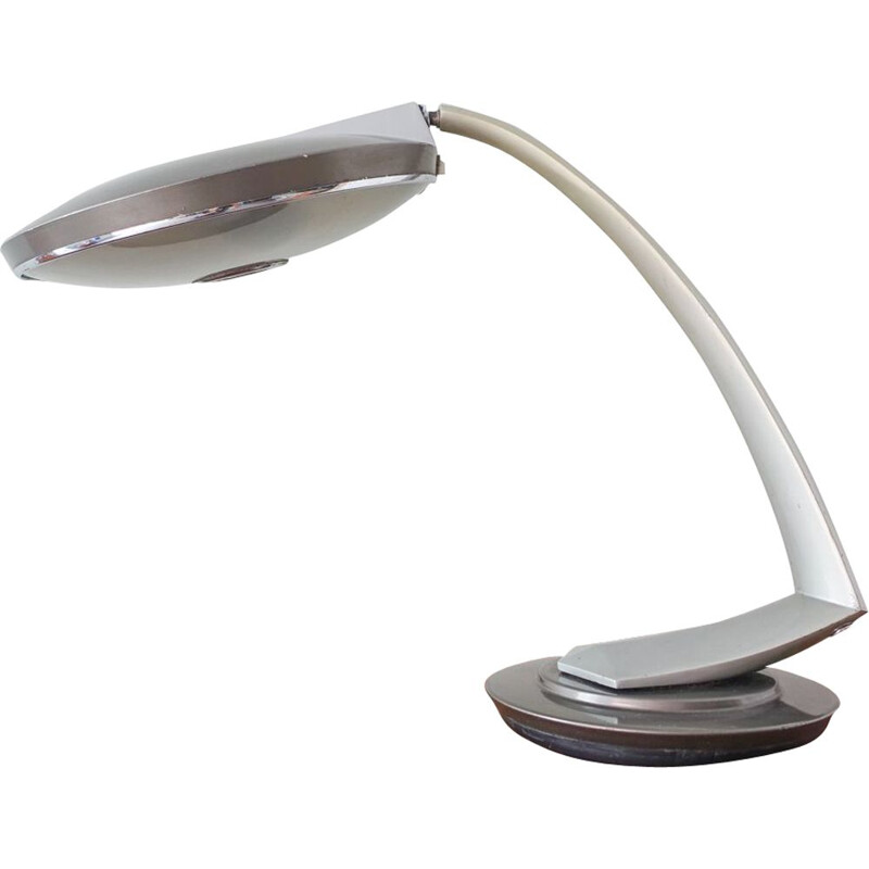 Vintage Boomerang 2000 Desk Lamp by Luis Perez de la Oliva for Fase 1960s
