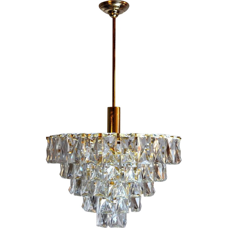 Vintage chandelier Kinkeldey 5 floors, Germany 1970s