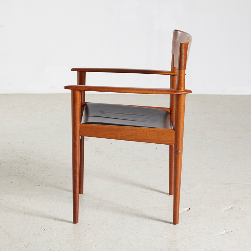 Vintage fauteuil Model PJ4-2 van Grete Jalk voor P. Jeppesen, Deens 1960