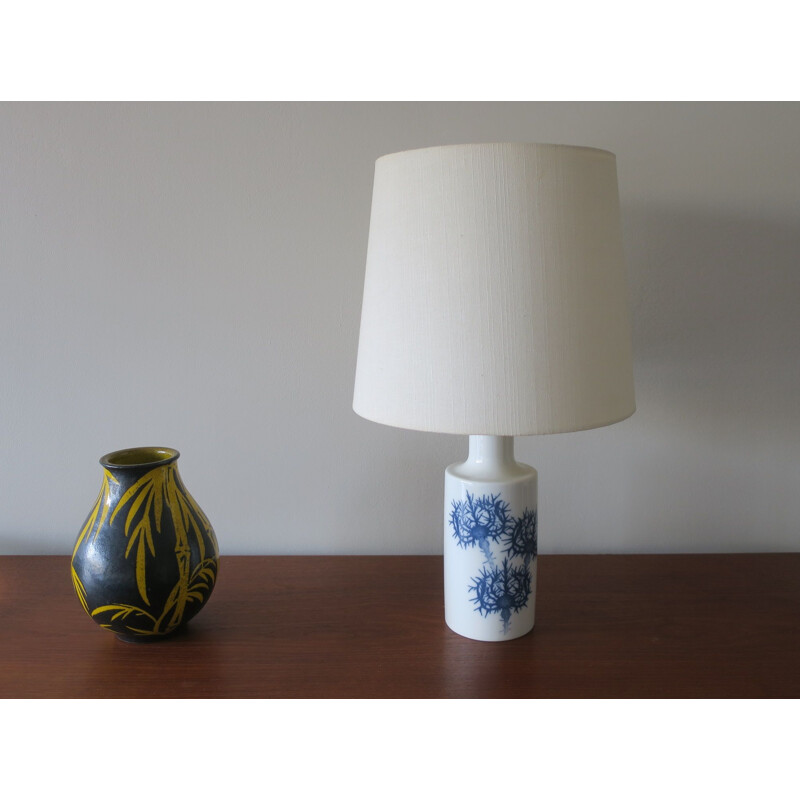 Vintage Royal Copenhagen Table Lamp by Fog & Morup 1960s