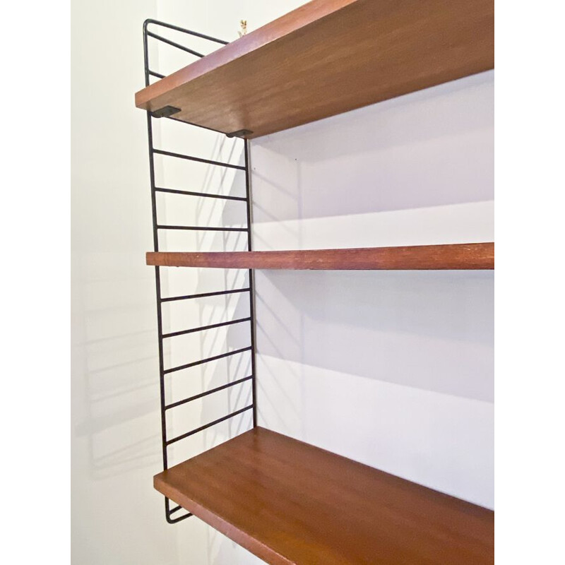 Vintage string shelf by Nils Strinning