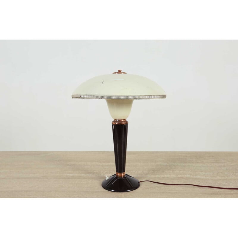 Lampe de table vintage Eileen Gray pour Jumo, Français 1940