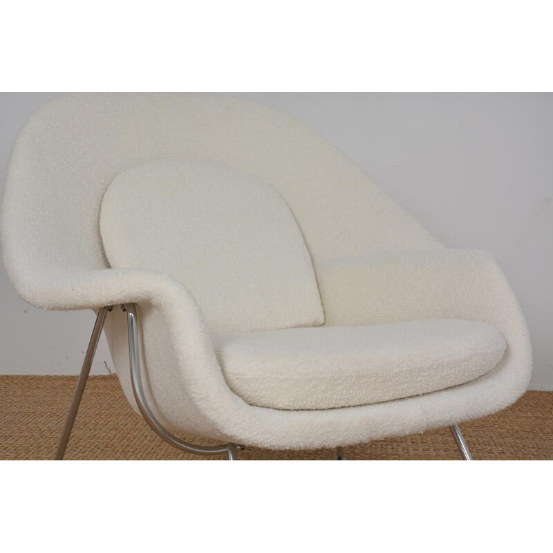 Vintage armchair "Womb" Eero Saarinen by Knoll 1948s
