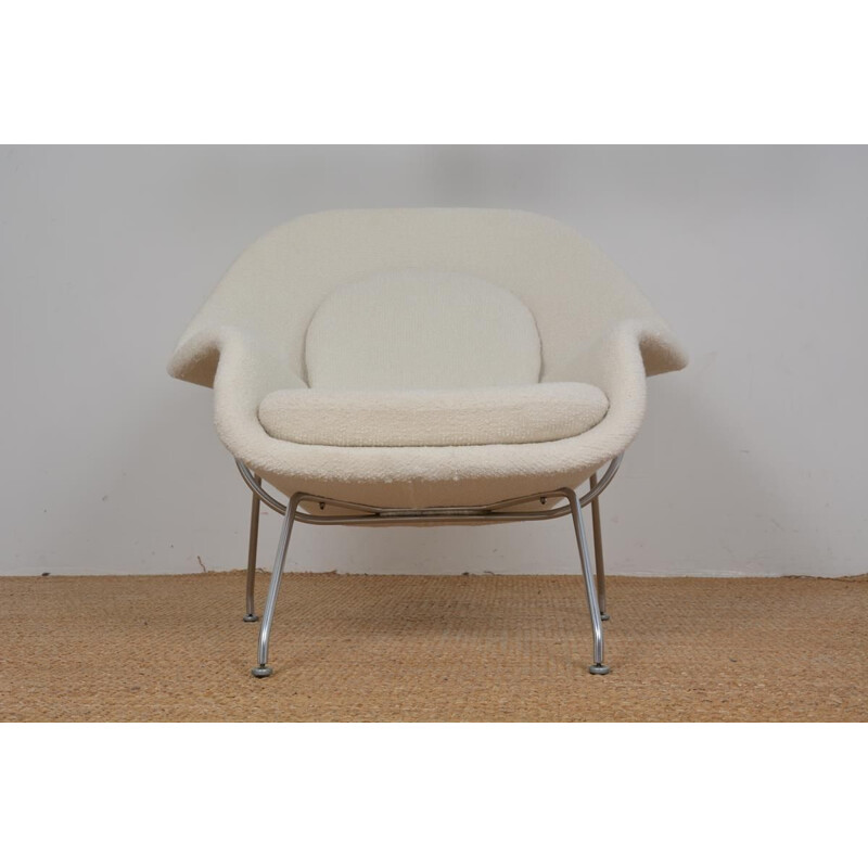 Vintage armchair "Womb" Eero Saarinen by Knoll 1948s