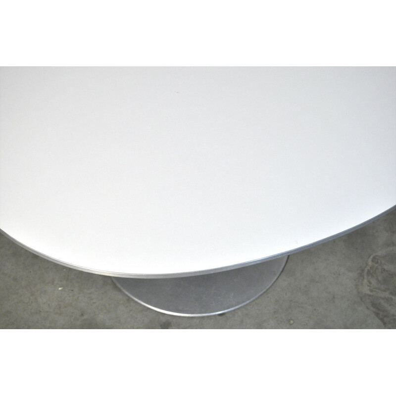 Vintage Round diningtable "supercircular" by Piet Hein & Bruno Mathsson for Fritz Hansen, Denmark 1970s