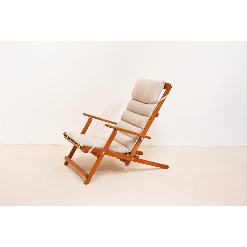 Vintage Transat armchair by Borge Mogensen for Carl Hansen & Son, Danish