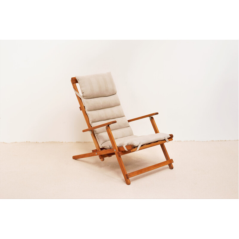Vintage Transat armchair by Borge Mogensen for Carl Hansen & Son, Danish