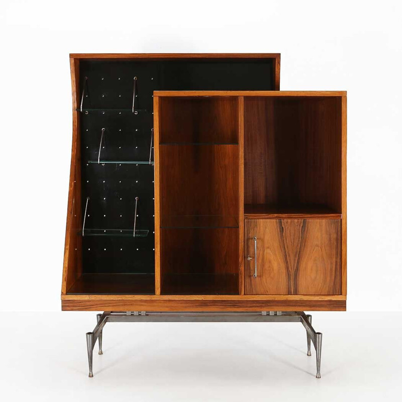 Vintage cabinet in rosewood, Italian 1960s