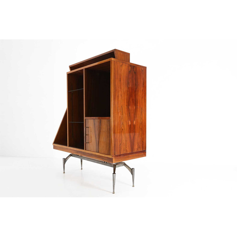 Vintage cabinet in rosewood, Italian 1960s