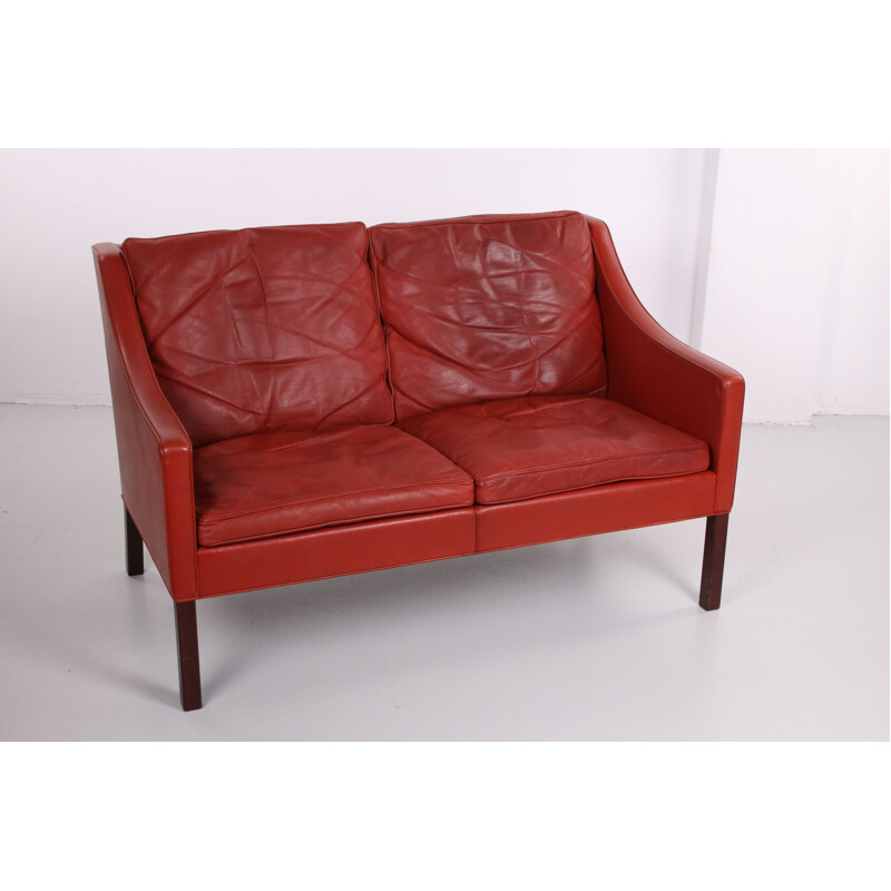 Vintage 2-Sitzer-Sofa aus Leder von Fredericia