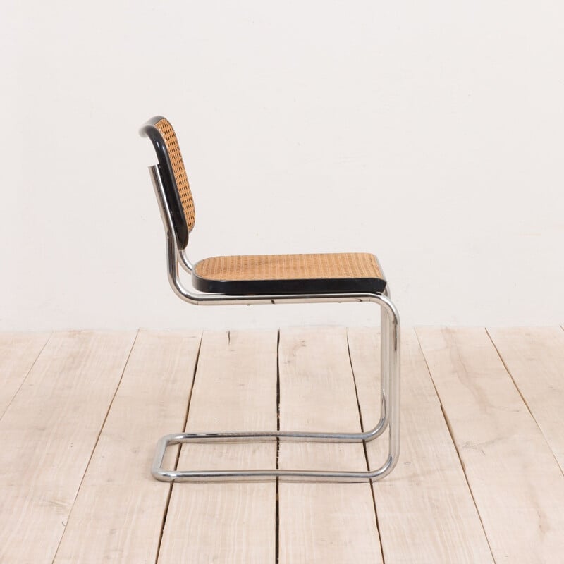 Chaise vintage Cesca de Marcel Breuer pour S. Gavina, Italie 1960