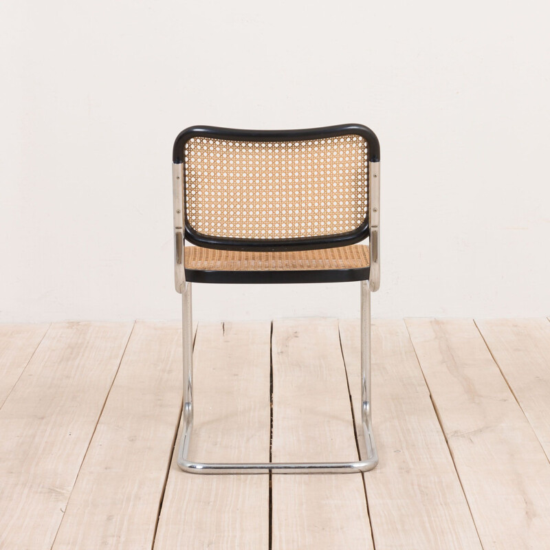 Vintage Cesca chair by Marcel Breuer for S. Gavina, Italy 1960s