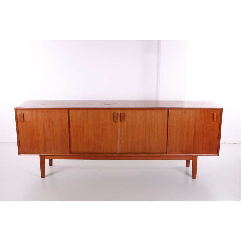 Credenza vintage in teak massiccio, danese