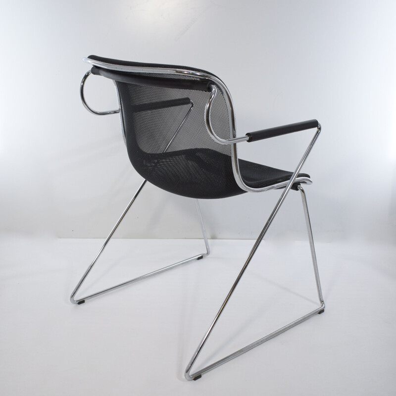 Vintage Penelope armchair by Charles Pollock 1980s