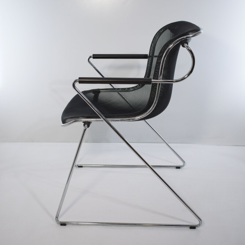 Vintage Penelope armchair by Charles Pollock 1980s