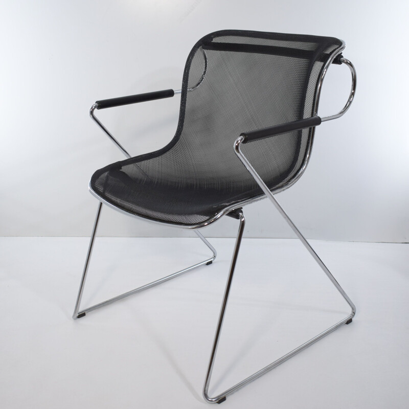 Vintage Penelope armchair by Charles Pollock 1980s