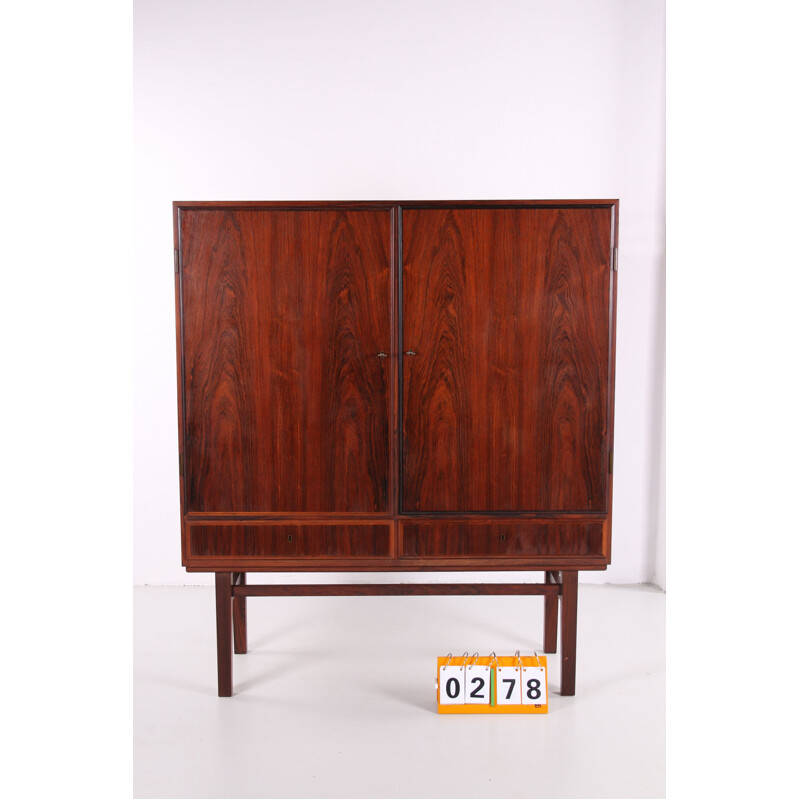 Vintage cabinet high by Gunni Omann & Omann Jun, Danish 1960s