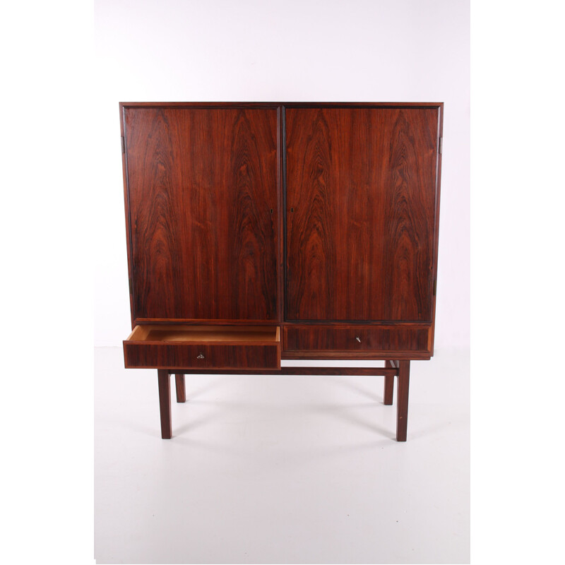 Vintage cabinet high by Gunni Omann & Omann Jun, Danish 1960s